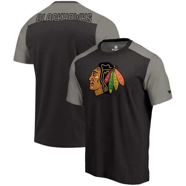 Chicago Blackhawks Fanatics Branded Big & Tall Iconic T-Shirt - Black Heathered Gray,We sell and wholesale Chicago Blackhawks Fanatics Branded Big & Tall Iconic T-Shirt - Black Heathered Gray on line form chian!